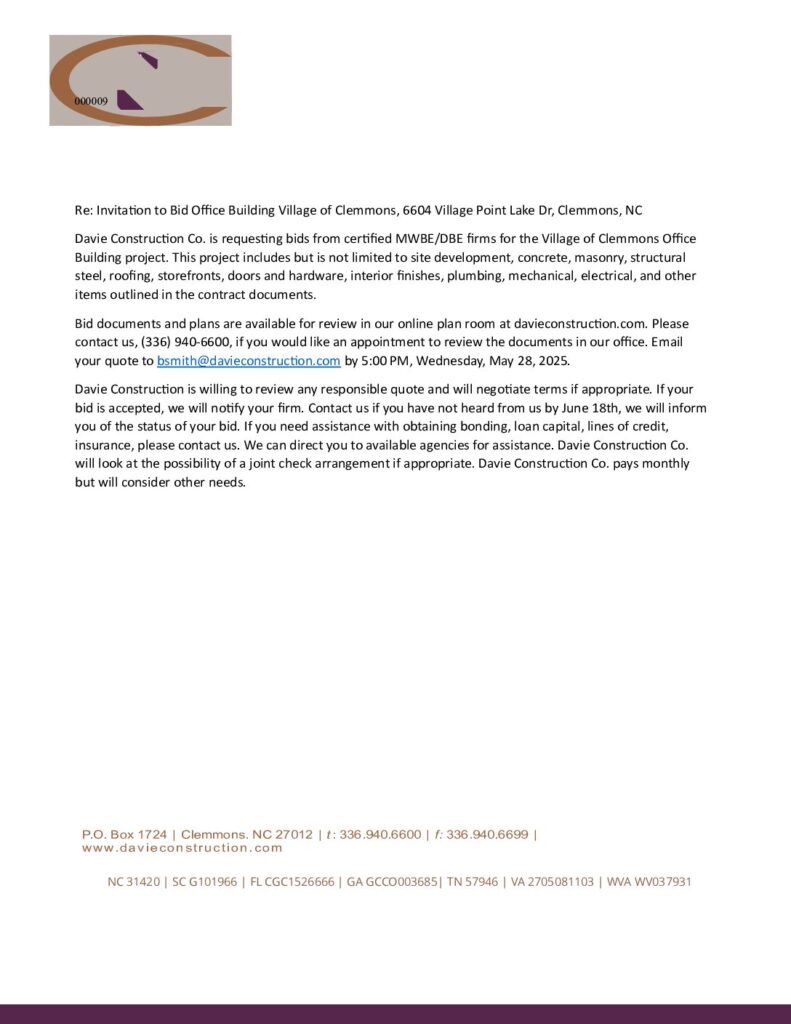 Village of Clemmons Office Building – Clemmons, NC